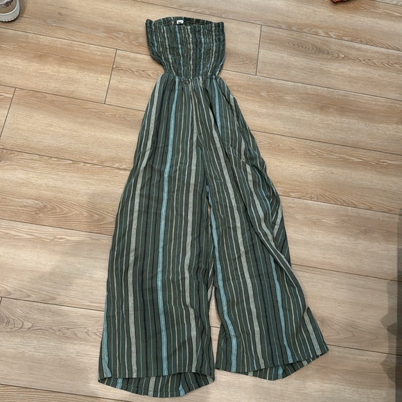 Aerie linen blend jumpsuit. Sz small. NWOT. - Picture 2 of 5